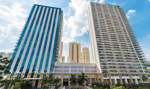 Vista externa da unidade Contclaro